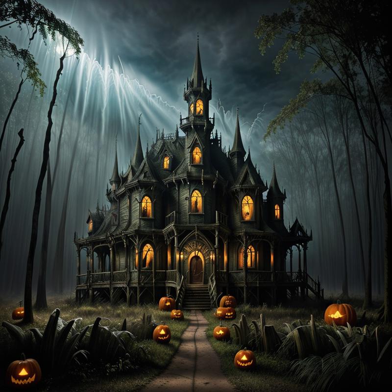 00224-2202407346-masterpiece, intricate photo, swampy terrain, haunted house in a bottle, enchanted forest, halloween atmosphere, dark art, gothi.jpg